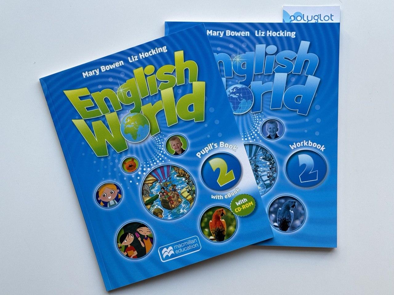 Комплект English World 2 Student's Book + WorkBook (оригінал), фото 1