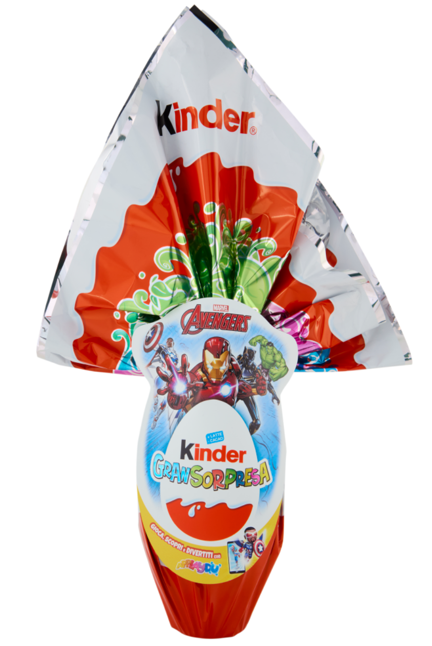 Шоколадне яйце Kinder GranSorpresa Marvel Avengers 150г
