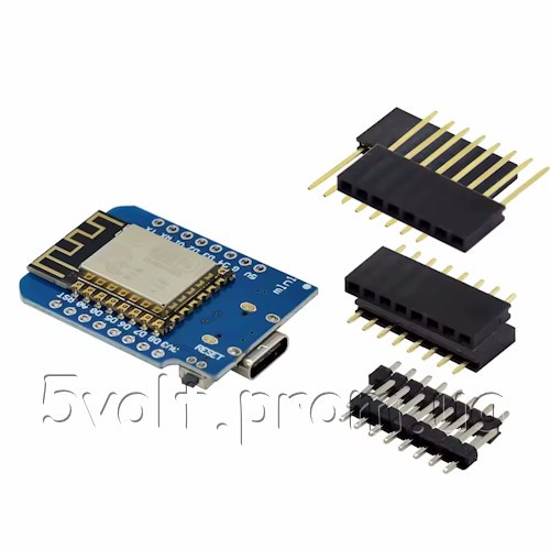 Модуль Wi-Fi ESP8266 WeMos ESP-12F CH340G Type-C, фото 1