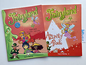 Комплект Fairyland 4 Student's Book + WorkBook