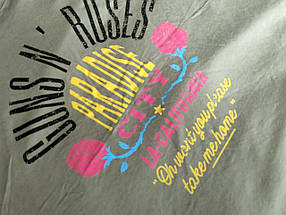 LC WAIKIKI футболка з принтом Guns N' Roses сірого кольору, розмір S, фото 4