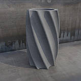 Вазон вуличний "RS Берн" (110/50 см, 90 л) кашпо для квітів та дерев, для вулиці, саду, дачі та тераси, фото 2