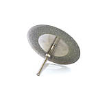 Алмазний диск відрізний на болгарку 50х0,5х3х16мм. З утримувачем, фото 2