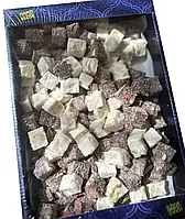 Рахат-лукум "Кубики з арахісом зі смаком Кава-Молоко"аманти