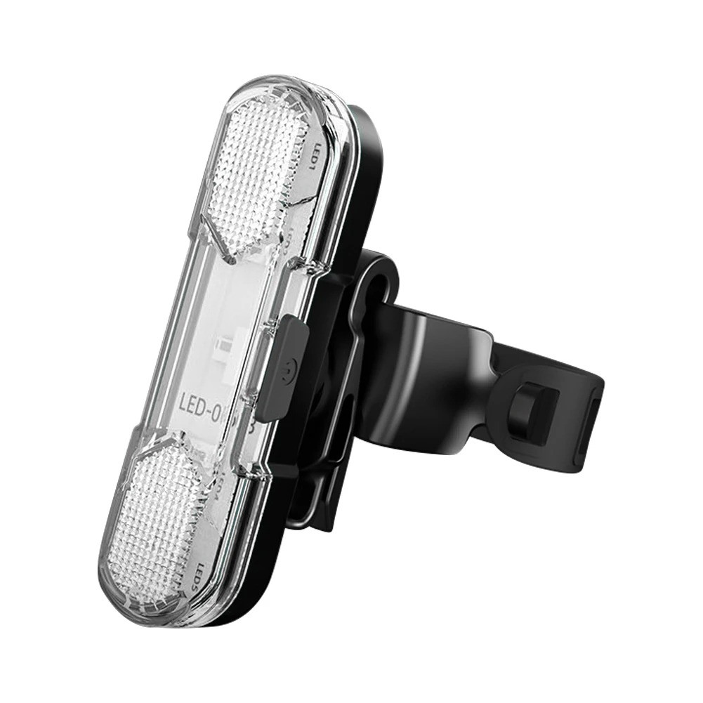 Ліхтар велосипедний задній 8821/64365-5COB акум.Li-ion, micro USB, Білий