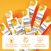 Глиняна маска із екстрактом апельсина Bioaqua Vitamin C Brighten Mud Mask, 10х8г., фото 3