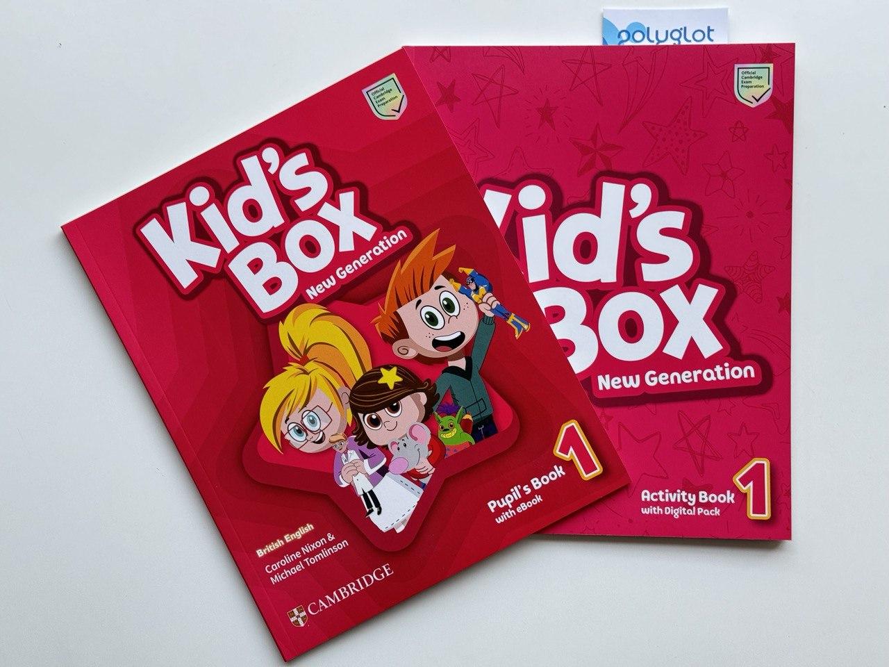 Комплект Kid's Box New Generation 1 Pupil's Book + WorkBook