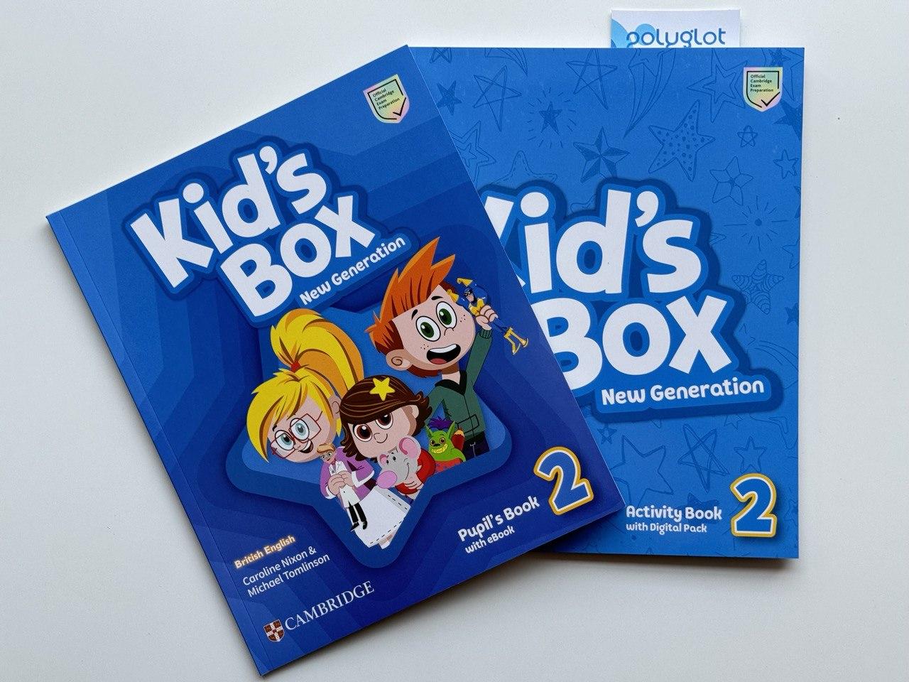 Комплект Kid's Box New Generation 2 Pupil's Book + WorkBook