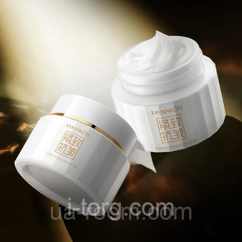 Мультиколагеновий зміцнюючий денний крем проти зморшок Fayankou, 50 г.