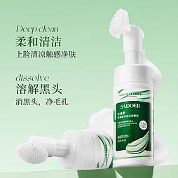 Пенка-мусс со щеточкой с аминокислотами Sadoer, 120 мл.