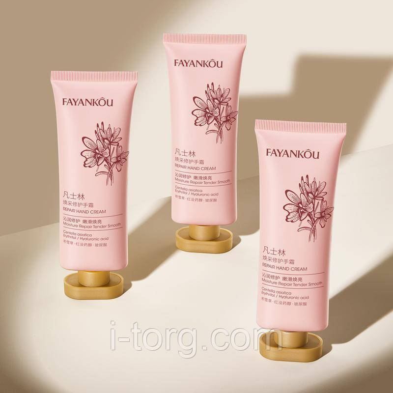 Крем для рук, що відновлює з вазеліном Fayankou, 80г.
