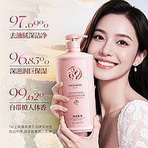 Гель для душу з ароматом трояндою оксамитової Fayankou,750 мл., фото 4