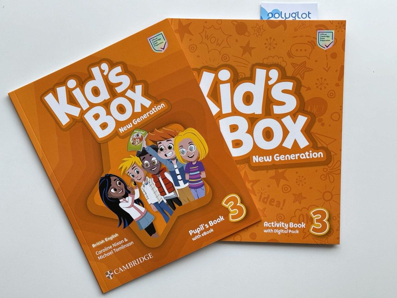 Комплект Kid's Box New Generation 3 Pupil's Book + WorkBook