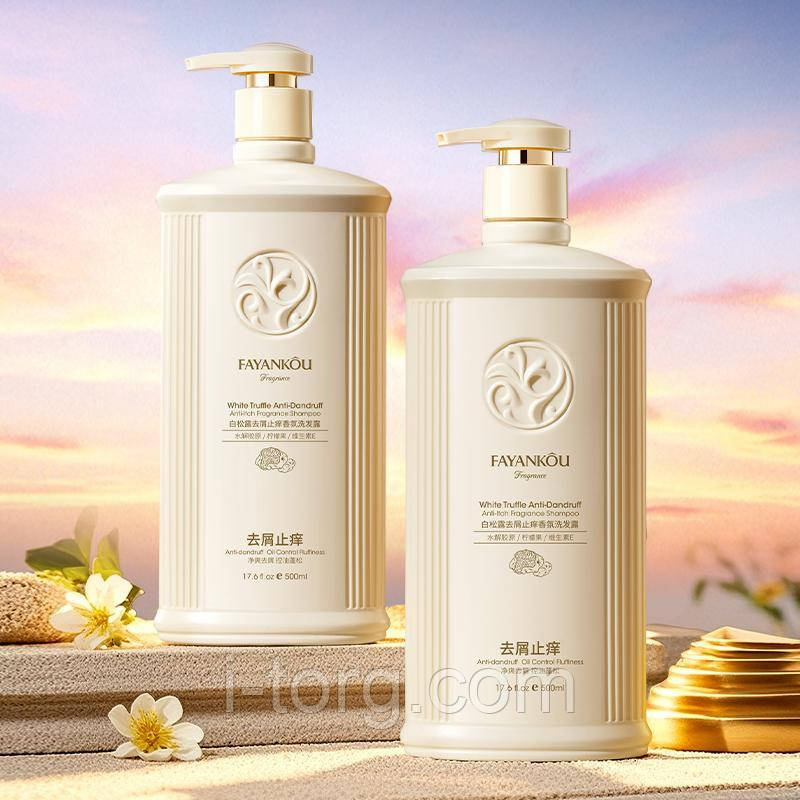 Шампунь з ароматом білого трюфеля проти лупи та сверблячки FaYanKou,500 мл.