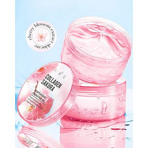 Гель з алоє та екстрактом сакури Sadoer Sakura Collagen Gel, 300 мл., фото 2