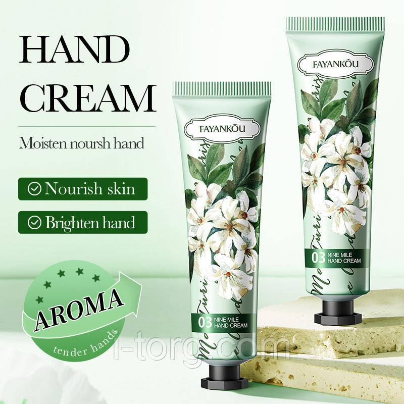 Крем для рук із квітковим ароматом FAYANKOU, 30 г.