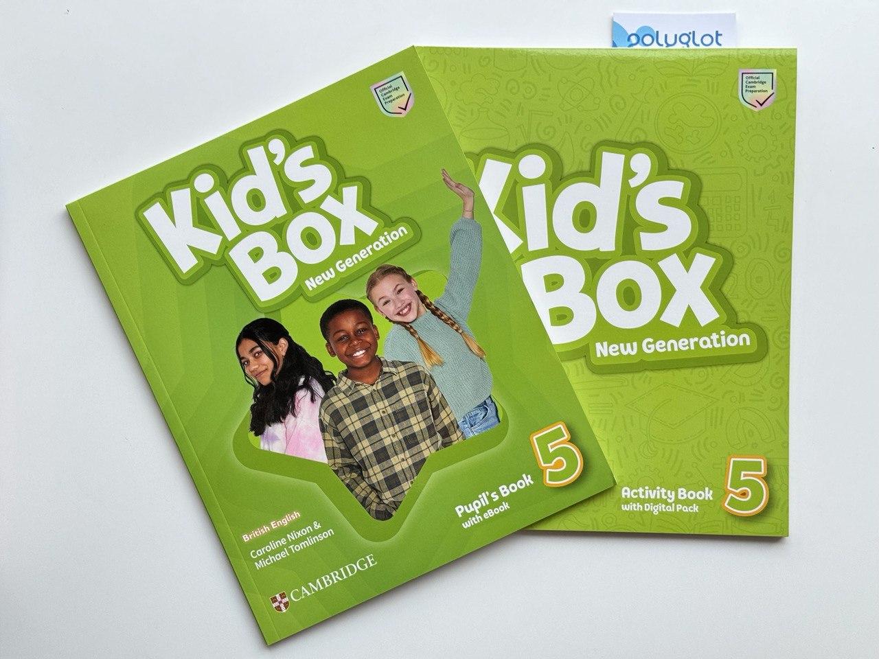 Комплект Kid's Box New Generation 5 Pupil's Book + WorkBook