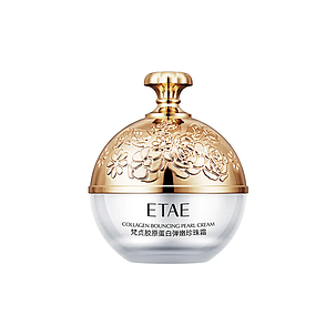 Крем для обличчя з колагеном та перлами ETAE Collagen Bouncing Pearl Cream, 30 г., фото 2