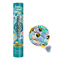 Хлопавка Преміум тиш'ю єдиноріг із золотом 30 см | Partymania