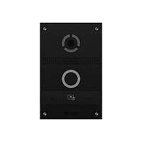 IP панель виклику Bas-IP AV-08FB black з розпізнаванням облич і зчитувачем UKEY от ДОМ-Energy