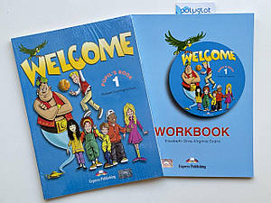 Комплект Welcome 1 Pupil's Book + WorkBook