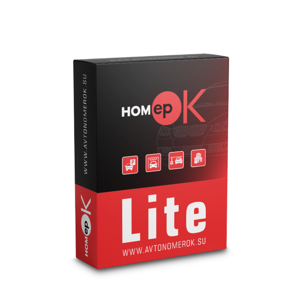 ПЗ для розпізнавання автономерів HOMEPOK Lite 4 канали от ДОМ-Energy, фото 1