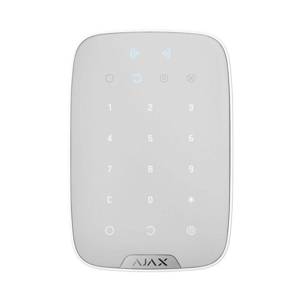 Бездротова сенсорна клавіатура Ajax Keypad Plus (8EU) white зі зчитувачем карток Pass і брелоків Tag от