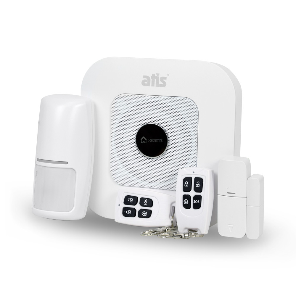 Комплект бездротової 4G сигналізації ATIS Kit 4G 400T з підтримкою застосунку Tuya Smart от ДОМ-Energy