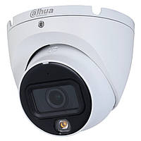 HDCVI відеокамера 5 Мп Dahua DH-HAC-HDW1500TLMP-IL-A (2.8 мм) з подвійним підсвічуванням для системи