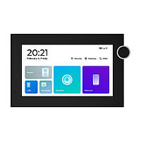 IP-відеодомофон Bas-IP AZ-07LL Linux 7" black з можливістю горизонтального та вертикального монтажу