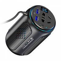 Популярний! Автомобільний інвертор 12V/220V Force1 150W, PD20W Aspiring (FC.150) - Краща якість тільки на Nukleon.com.ua