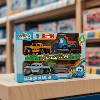 Набір машинок Star toys «Вантажівка Льова» 5702, фото 9