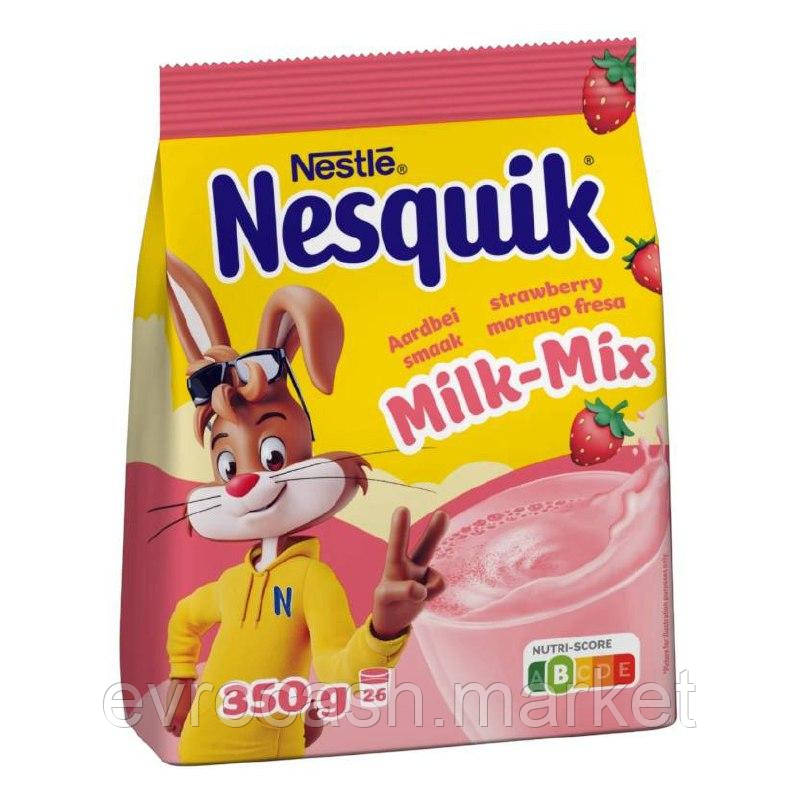 Какао Nesquik Milk-Mix з полуницею 350 гр, фото 1