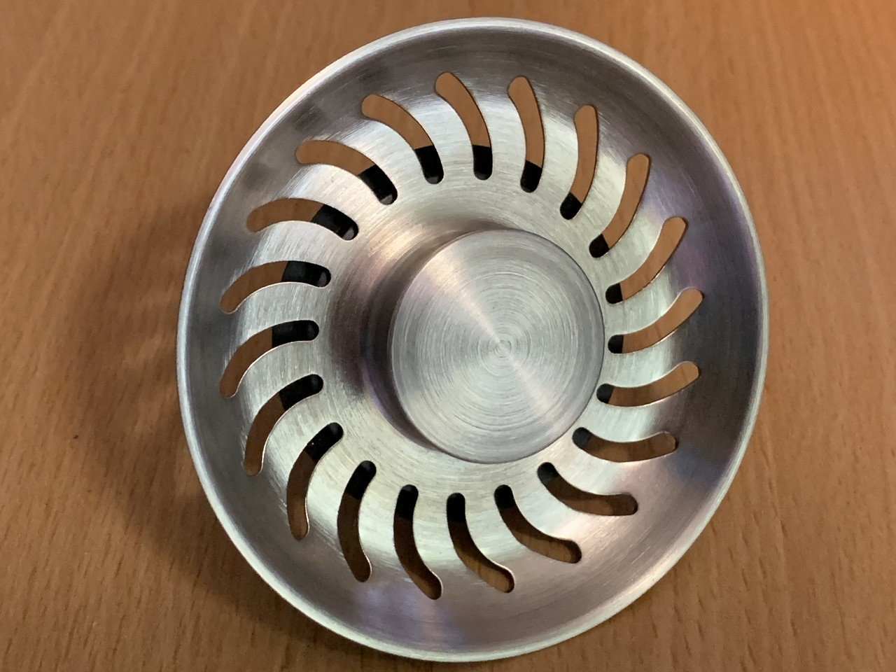 Сітка універсальна L.B.Plast для кухонної мийки  (пробка, сміттєзбірник) 80 мм (inox)
