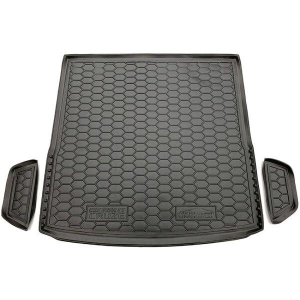 Ковер багажника Chevrolet Cruze un (2009-н.в.) (Avto-Gumm) - Коврик багажника Шевроле Круз Универсал