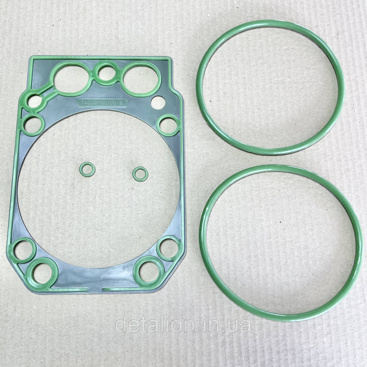 Р/к головки блока КАМАЗ (4 наем., ком. на 1 цил.) силікон (TEMPEST) 740.30-1002001-04, фото 1