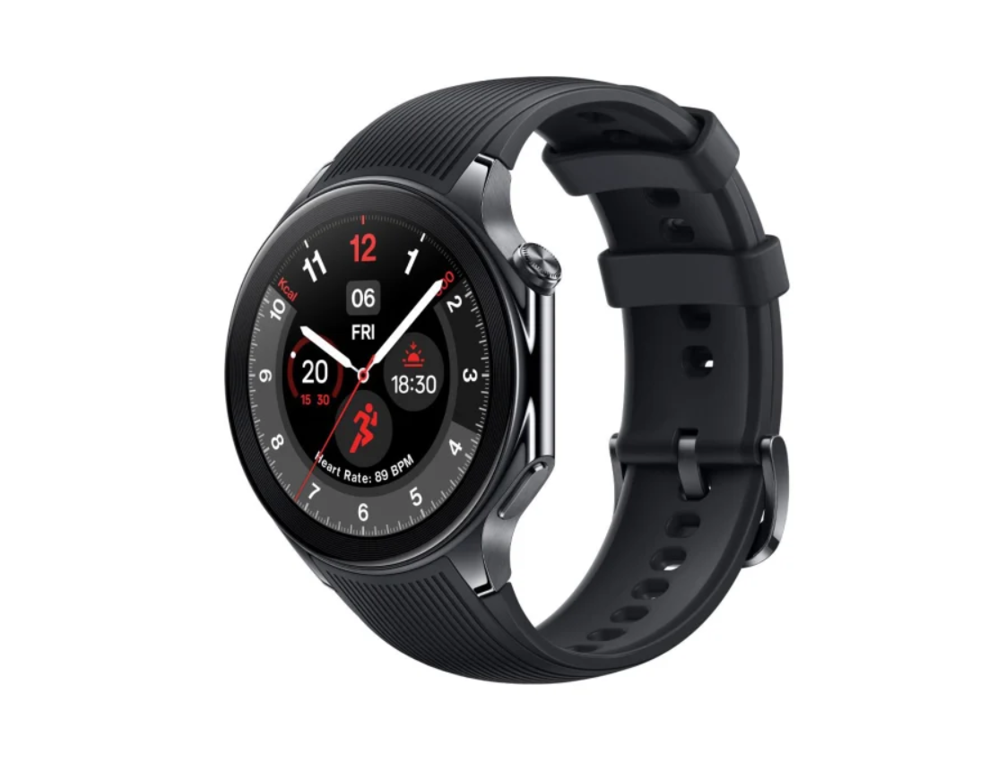 Смарт-годинник OnePlus Watch 2 NFC Black Steel (5491100053)