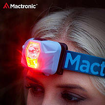 Налобний ліхтар Mactronic Base Camp | 360 лм, USB зарядка, тепле/холодне/червоне світло, для туризму та активного відпочинку, фото 3