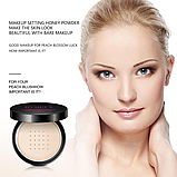 Рассыпчатая пудра для лица Hymey's Rejuvenation Repair Makeup Powder (натуральный тон), 15 г., фото 3