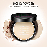Рассыпчатая пудра для лица Hymey's Rejuvenation Repair Makeup Powder (натуральный тон), 15 г., фото 2