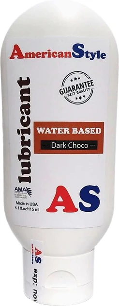 Лубрикант American Style Water Based Lubricant Dark Choco На водно-силіконовій основі Шоколад 115 мл