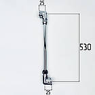 Гнучка підводка FLEXY CHROME S-подібна, 50см, 1/2 ВВ хром, d10мм мідна, фото 7