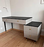 Меблеві ніжки з металевим наконечник захист на дерев'яну ніжку  H.600, фото 2