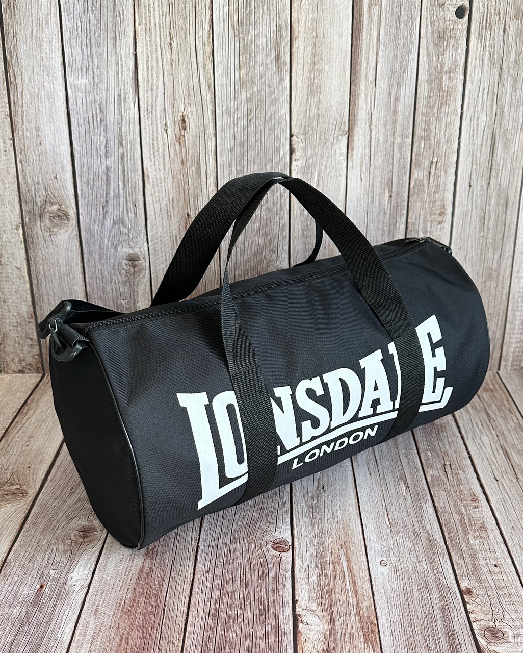 Кругла спортивна сумка Лонсдейл сумка бочка для тренувань Lonsdale тубус
