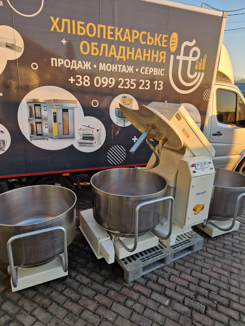 Тестомес для будь-яких різновидів тіста Eberhardt з Німеччини