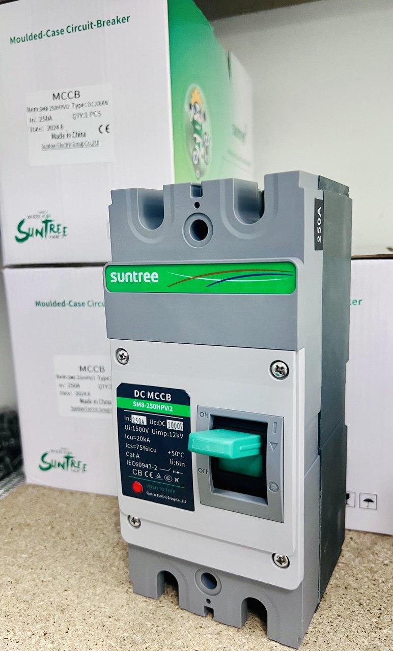 Автоматичний вимикач Suntree SM8-250HPV 2P 1000V 250A