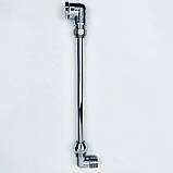 Гнучка підводка FLEXY CHROME S-подібна, 20см, 1/2 ВЗ хром, d10мм мідна, фото 5