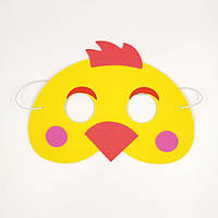 Дитяча маска Курчатко one size різнобарвний