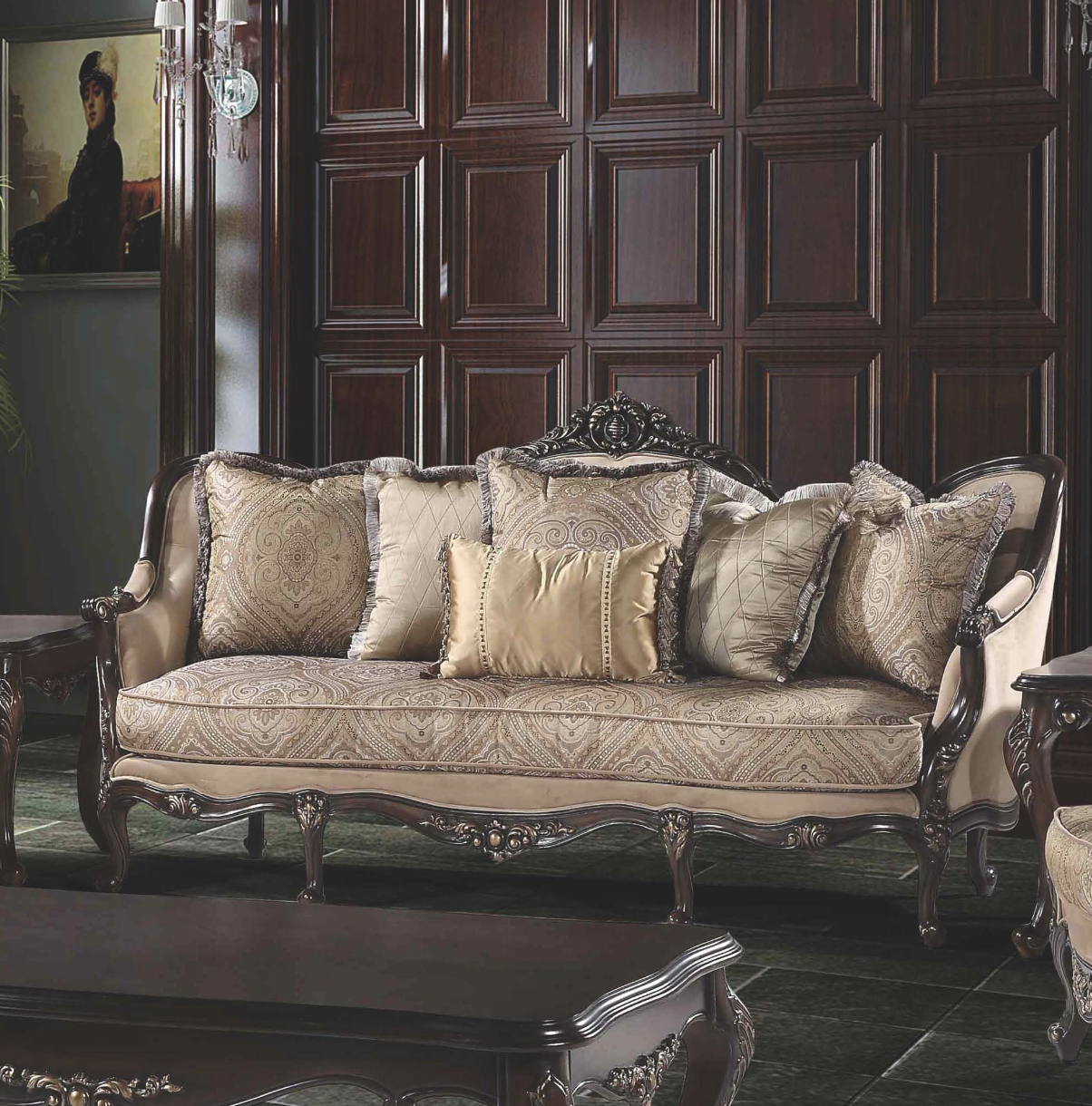 Диван в стилі барокко з натурального дерева Онтаріо