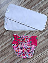 Багаторазові підгузки комплект (+два вкладки) Собака